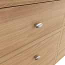 Guildford Solid Oak 6 Drawers Chest by Lavishway | Chest Of Drawers-32087