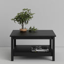Barcelona Matt Black Coffee Table by Lavishway | Coffee Tables-30300
