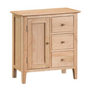 Nordic Oak Large Hallway Cupboard by Lavishway | Cupboards & Cabinets-32248