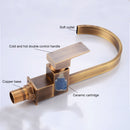 High Arc 180-Degree Rotatable Kitchen Tap by Lavishway | Kitchen Faucets-48568