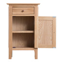 Nordic Oak Small 1 Door Cupboard by Lavishway | Cupboards & Cabinets-32220