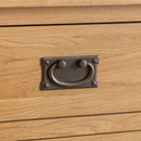 Chunky Oak 2 Doors 6 Drawers Wooden Sideboard by Lavishway | Sideboards-32490