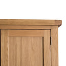 Chunky Oak 2 Doors 2 Drawers Wardrobe by Lavishway | Wardrobe-32549