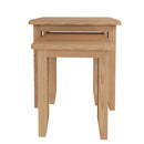 Guildford Solid Oak Nest Of 2 Table by Lavishway | Nest of Tables-31986