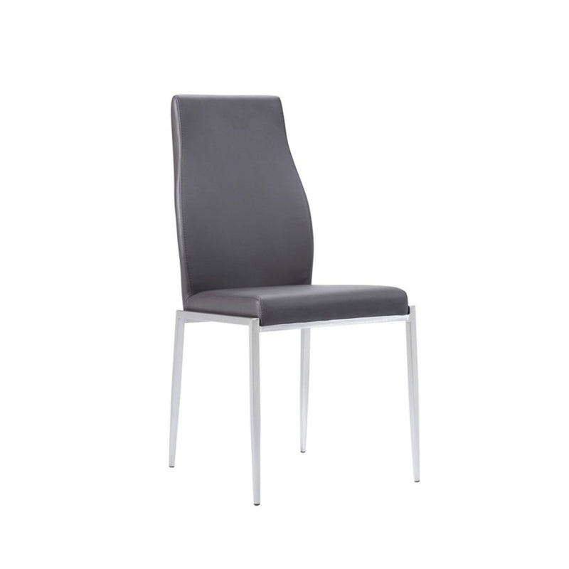 Toronto Dining Table with 4 Dark Brown Chairs by Lavishway | Dining Table Set-30571