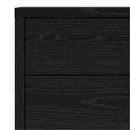 Prima Black Woodgrain 2 Doors Filing Cabinet by Lavishway | Filing Cabinets-29260