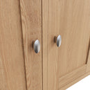 Guildford Solid Oak 3 Doors Long Sideboard by Lavishway | Hallway Cabinets-32106