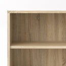 Prima Oak Finish 2 Shelves Bookcase by Lavishway | Book Shelves and Cabinets-29293
