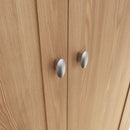 Guildford Solid Oak Gents Wardrobe by Lavishway | Wardrobe-36794