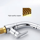 Modern Style Brass Pull Out Bathroom Tap by Lavishway | Bathroom Faucet-49743