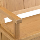 Chunky Oak 2 Cabinets Monks Bench by Lavishway | Benches & Storage Benches-32506