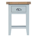 Tattershall Oak Top 1 Drawer Side Table by Lavishway | Side Tables-33023