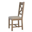 Heirloom Smoked Oak Dining Chair Set of 2 by Lavishway | Dining Chairs-35923