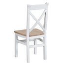Tattershall Ladder Back Dining Chair Set of 2 by Lavishway | Dining Chairs-32909