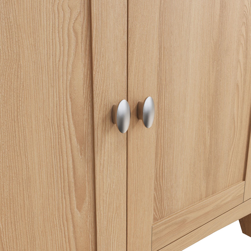 Guildford Solid Oak 2 Drawers Slim Sideboard by Lavishway | Sideboards-31948