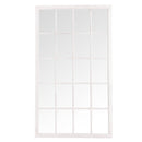 Leaner White Contemporary Window Mirror by Lavishway | Contemporary Mirrors-31213