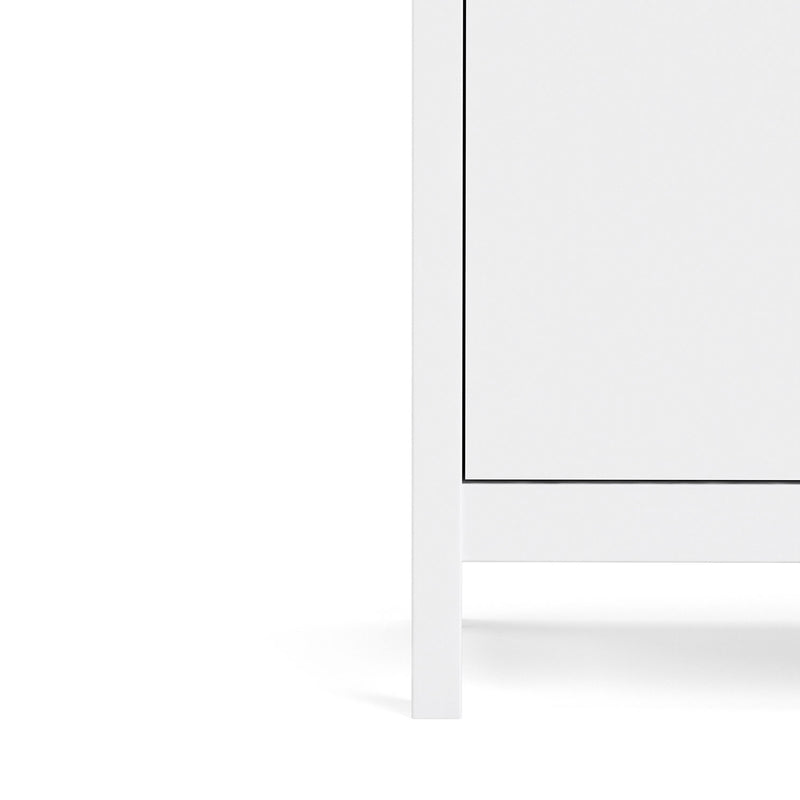 Barcelona White 2 Doors Modern Sideboard by Lavishway | Sideboards-29726