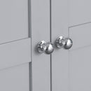 Tattershall Oak Top Full Hanging Wardrobe by Lavishway | Wardrobe-36000