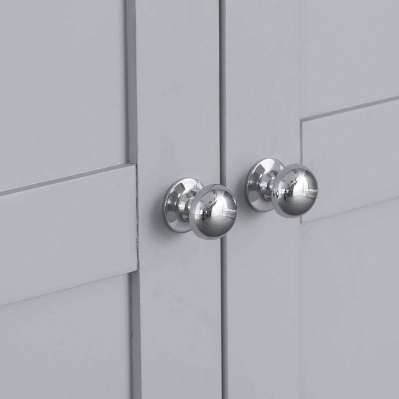 Tattershall Oak Top Full Hanging Wardrobe by Lavishway | Wardrobe-36000