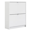 Shoes 2 Tilting Doors & 2 Layer Shoe Cabinet by Lavishway | Shoe Cabinets-29029