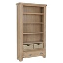Heirloom Solid Wood Large Bookcase by Lavishway | Book Shelves and Cabinets-32762
