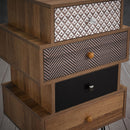 Casablanca Chest of 4 Solid Wood Drawers by Lavishway | Chest Of Drawers-35449