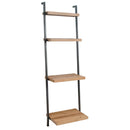 Swellegant Industrial Oak Finish Bookcase by Lavishway | Book Shelves and Cabinets-32414