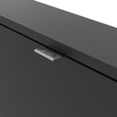 Shoes Black 2 Tilting Doors Shoe Cupboard by Lavishway | Shoe Cabinets-29055