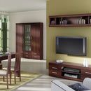 Imperial Dark Mahogany Melamine TV Unit by Lavishway | TV Units Cabinets-30014