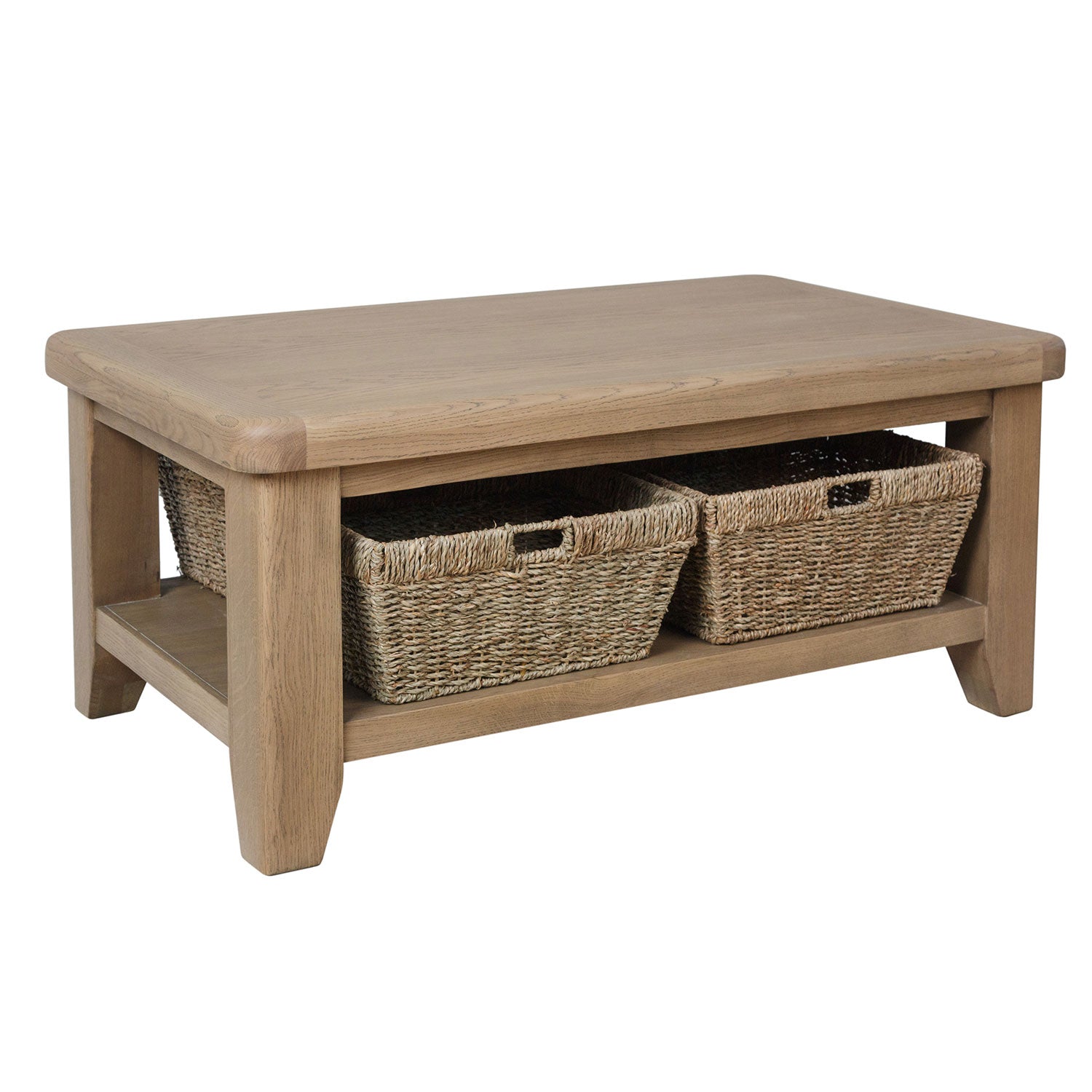Heirloom Solid Oak Coffee Table | Lavishway UK
