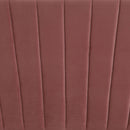 Lexie Wooden Effect Legs Velvet Double Bed by Lavishway | Velvet Bed-35640