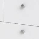 Madrid White 2 Over 3 Chest Of Drawers by Lavishway | Chest Of Drawers-29529