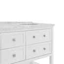Marble Top 6 Drawers Double Vanity Unit by Lavishway | Cupboards & Cabinets-26070