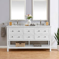 Marble Top 6 Drawers Double Vanity Unit by Lavishway | Cupboards & Cabinets-26066