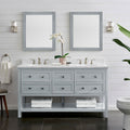 Marble Top 6 Drawers Double Vanity Unit by Lavishway | Cupboards & Cabinets-26073