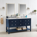 Marble Top 6 Drawers Double Vanity Unit by Lavishway | Cupboards & Cabinets-26065