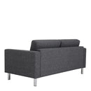 Cleveland Nova Antracit 2 Seater Sofa by Lavishway | Fabric Sofas-34950