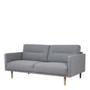Larvik Fabric 2 Seater Sofa with Oak Legs by Lavishway | Fabric Sofas-40757