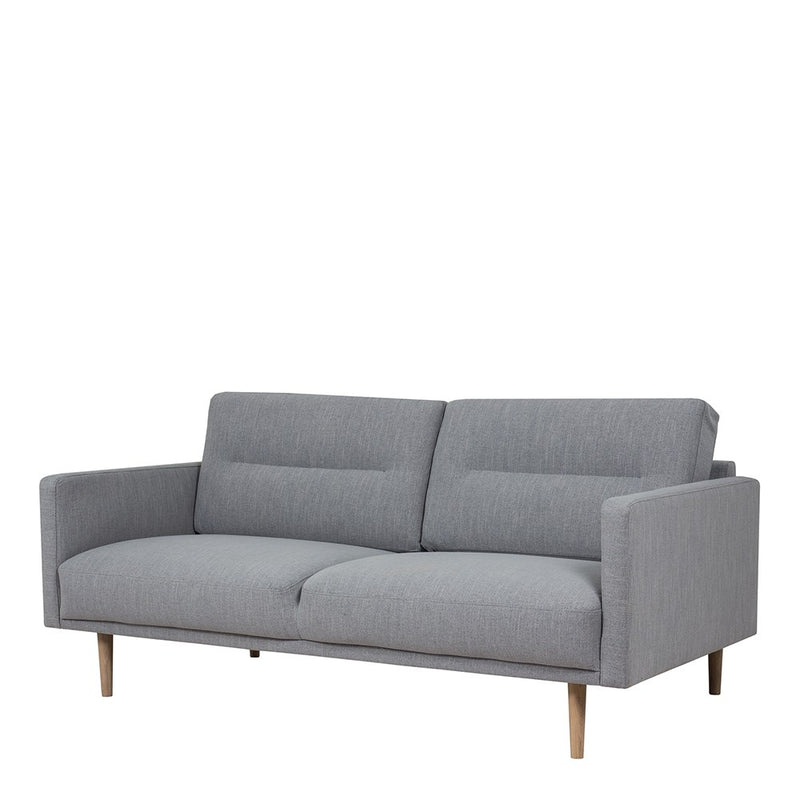 Larvik Fabric 2 Seater Sofa with Oak Legs by Lavishway | Fabric Sofas-40757