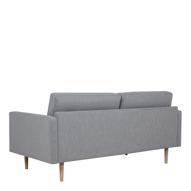 Larvik Fabric 2 Seater Sofa with Oak Legs by Lavishway | Fabric Sofas-40758