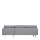 Larvik Right Hand Chaise longue Sofa by Lavishway | Fabric Sofas-40801