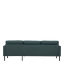 Larvik Right HandChaise Longue Sofa by Lavishway | Fabric Sofas-40652