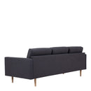 Larvik Left Hand Fabric Chaise Longue Sofa by Lavishway | Fabric Sofas-40658
