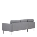 Larvik Left Hand Chaise longue Sofa by Lavishway | Fabric Sofas-40672