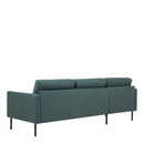Larvik Left Hand Chaise longue Sofa by Lavishway | Fabric Sofas-40693