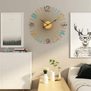 Modern Metal 3D Retro Wall Clock by Lavishway | Wall Clocks-41069