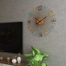 Modern Metal 3D Retro Wall Clock by Lavishway | Wall Clocks-41072
