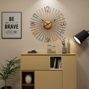 Modern Metal 3D Retro Wall Clock by Lavishway | Wall Clocks-41070