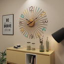 Modern Metal 3D Retro Wall Clock by Lavishway | Wall Clocks-41071