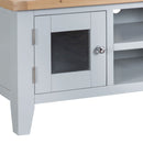 Tattershall Oak Top Standard Grey TV Unit by Lavishway | TV Units Cabinets-34957
